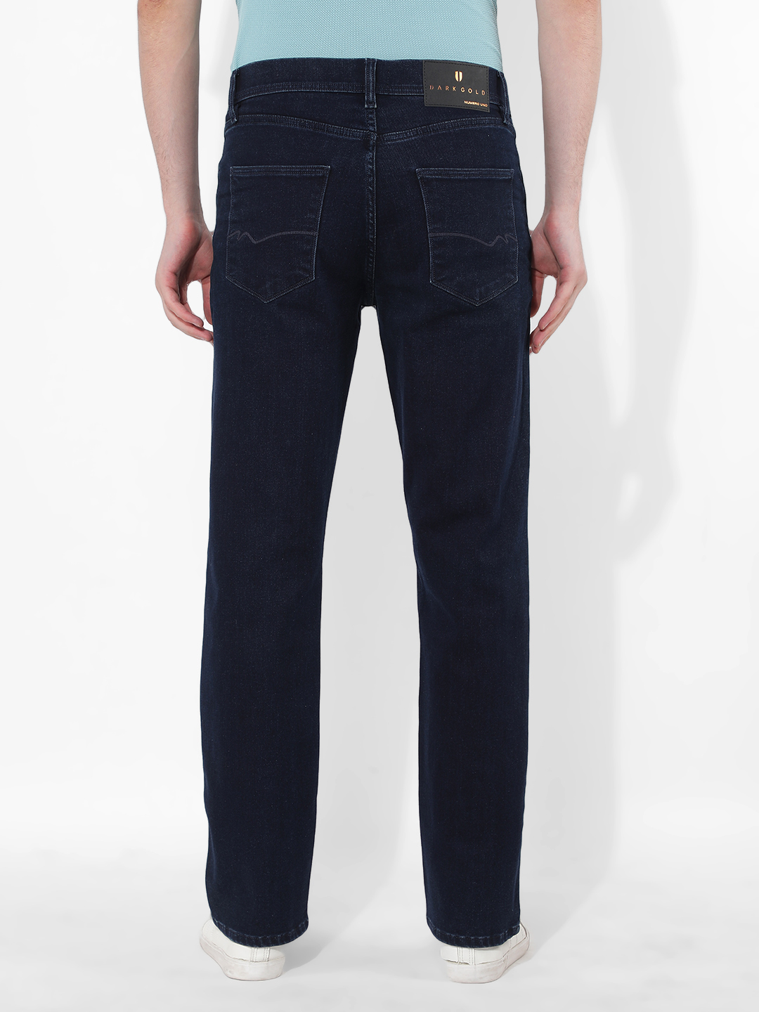 Numero Uno Men Solid Blue Jeans